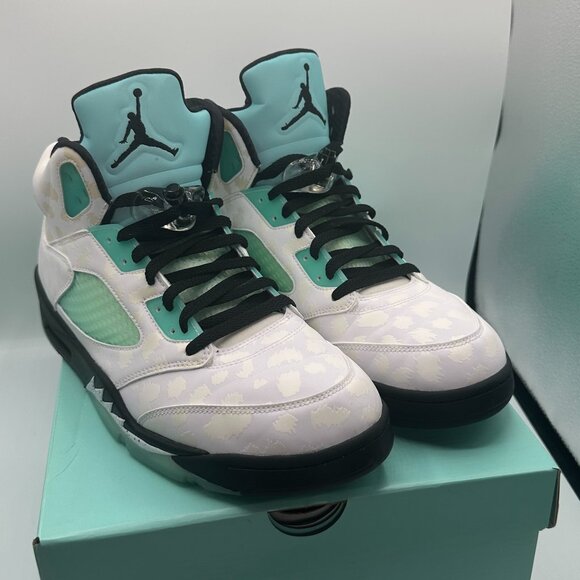 Jordan 5 Retro Island Green (2019) (size 11) - Picture 1 of 10